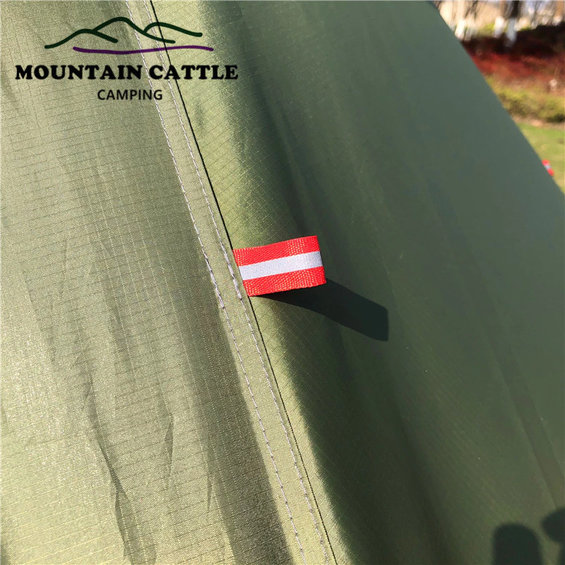 Cheap Goat Tents Ultralight Camping Pyramid Tent 3 4 Person 210T Large Rodless Teepee Tents for Family Team Outdoor Backpacking Camping Hiking Tents 